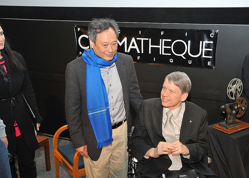 Director Ang Lee and Mayor Sam Sullivan